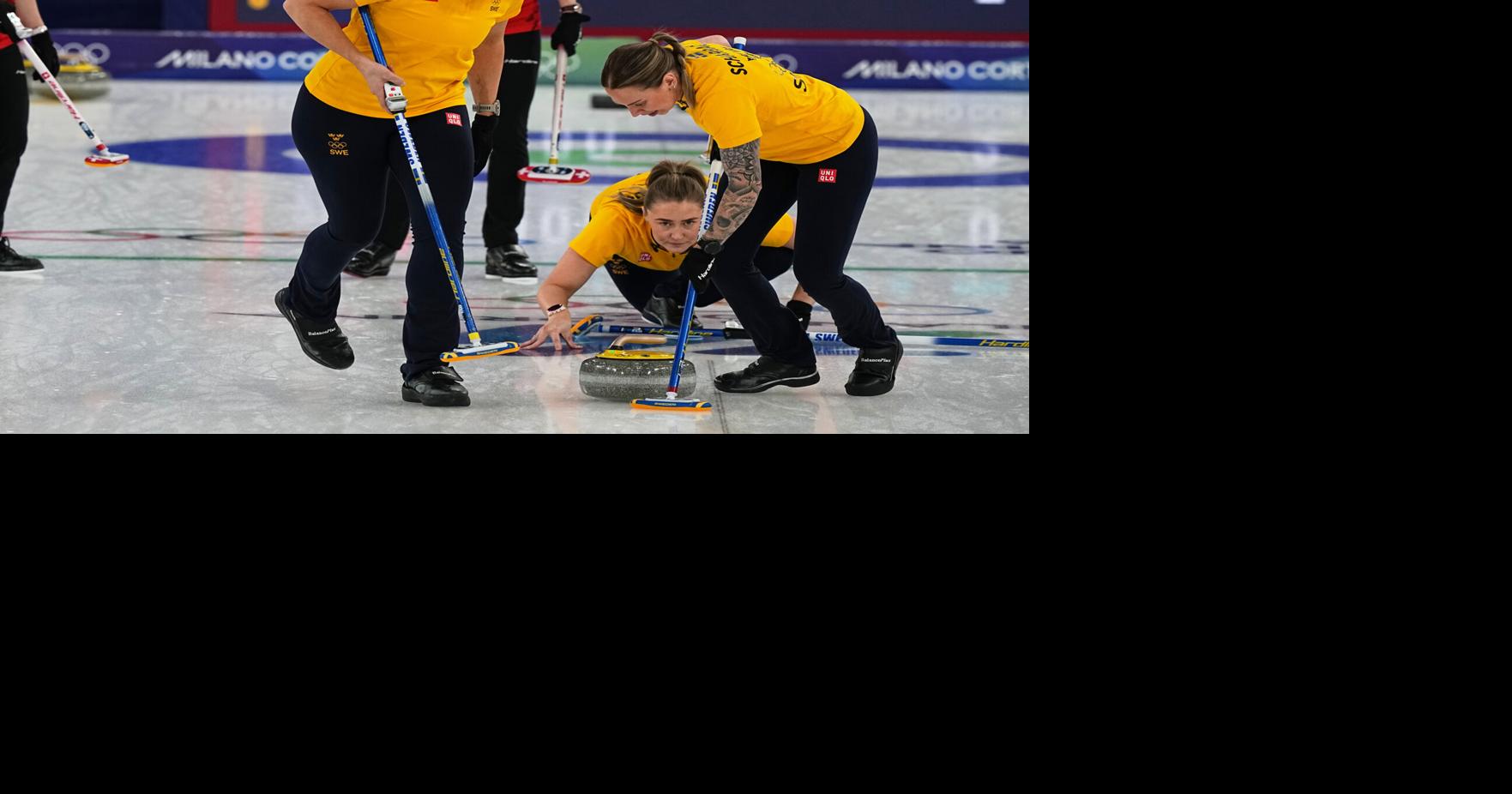 Sweden's curling moms give their kids gold medals to play with after Olympic victory