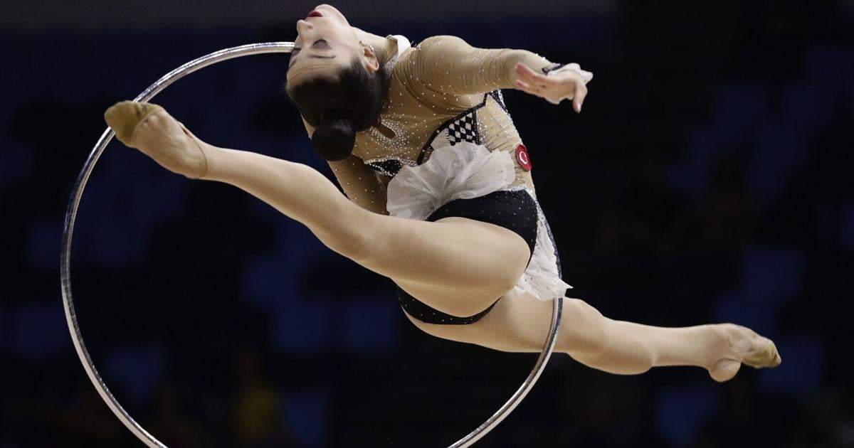 Photo highlights from the rhythmic gymnastics World Championships in Brazil