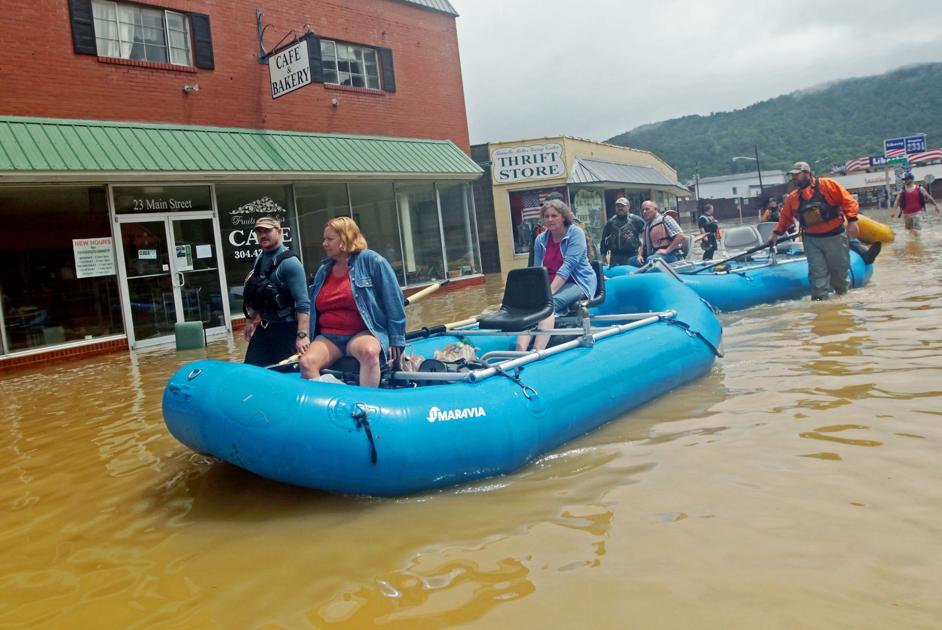 GALLERY Flooding in Rainelle, Richwood, White Sulphur Springs and