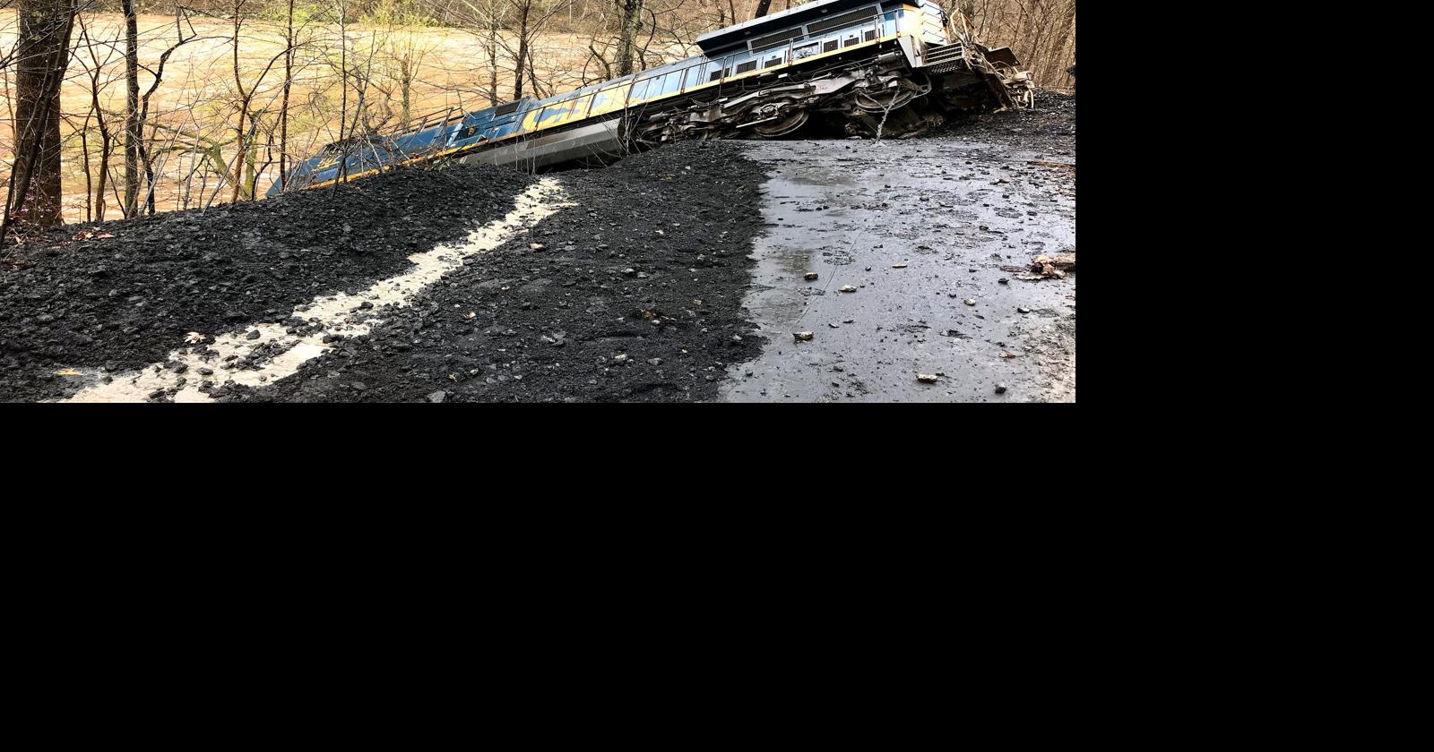 Rockslide on tracks leads to Fayette train derailment | News | register ...