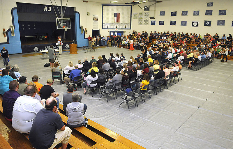 Meadow Bridge residents say their students won't be sacrificed for