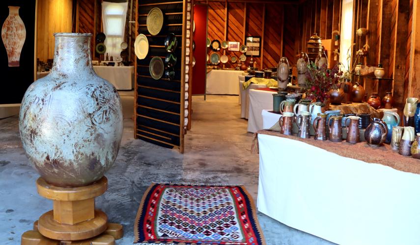 Lockbridge fall show serves up assortment of master potter's work