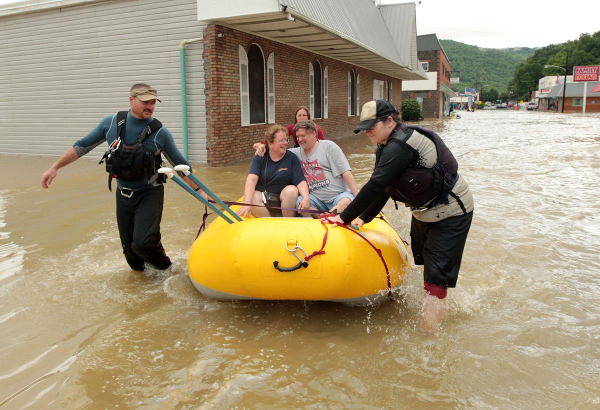GALLERY Flooding in Rainelle, Richwood, White Sulphur Springs and