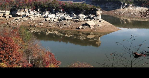 Local lake is drained every few years for maintenance; currently