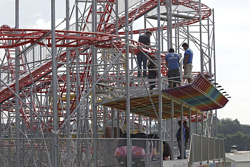 Third largest portable roller coaster coming to WV State Fair