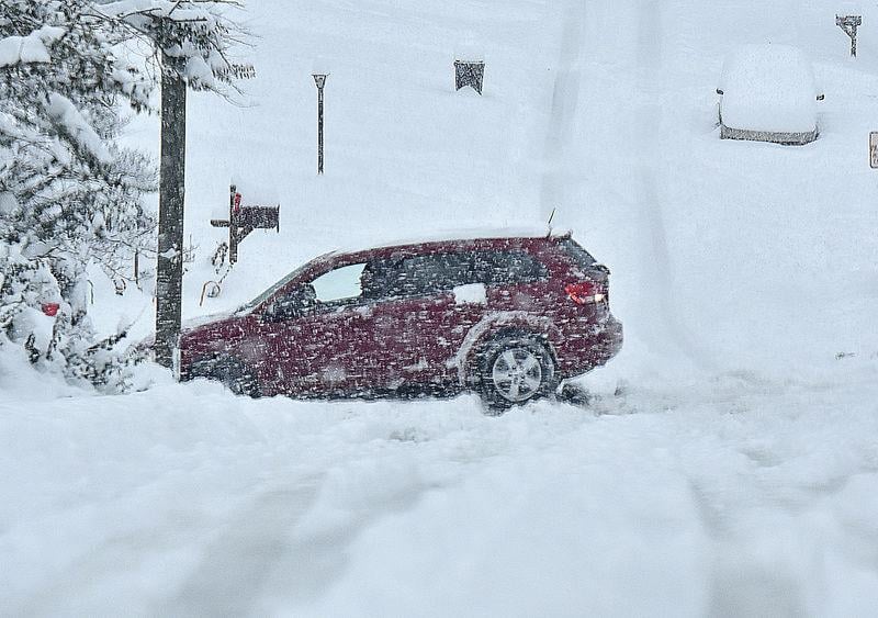 Winter Storm Dumps Snow On Southern Mountains News Register
