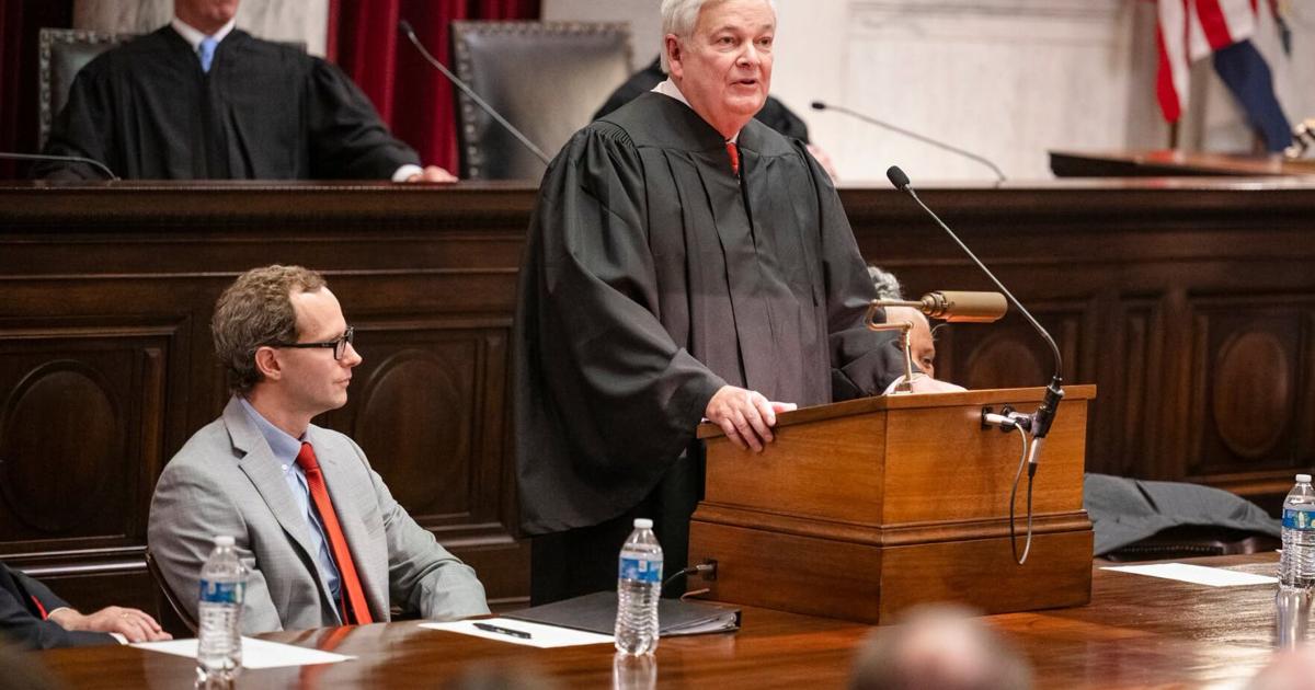Newly elected Supreme Court Justice from Raleigh County sworn in