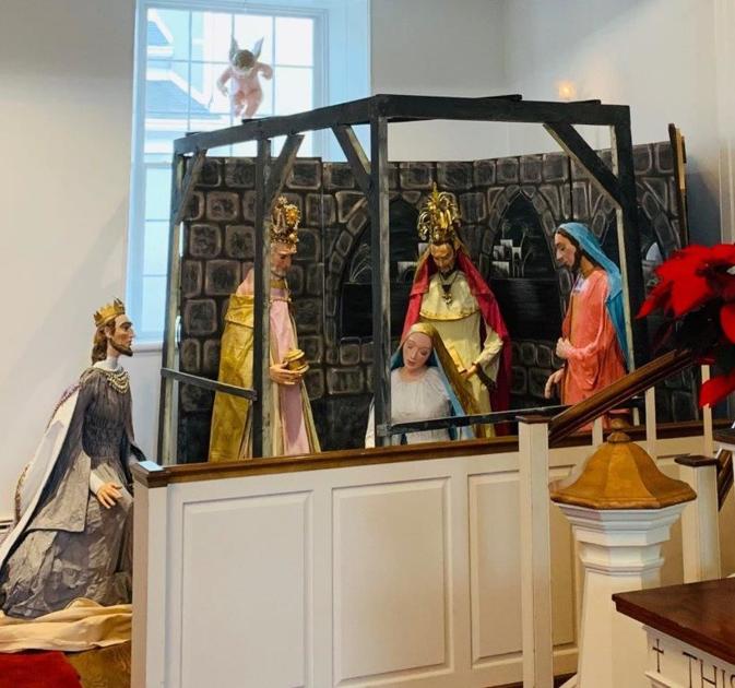 Life Size Nativity Displayed At Old Stone Presbyterian News Register Herald Com