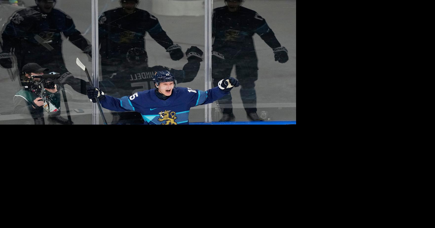 Anton Lundell returns from a bout of norovirus to help Finland reach the Olympic semifinals