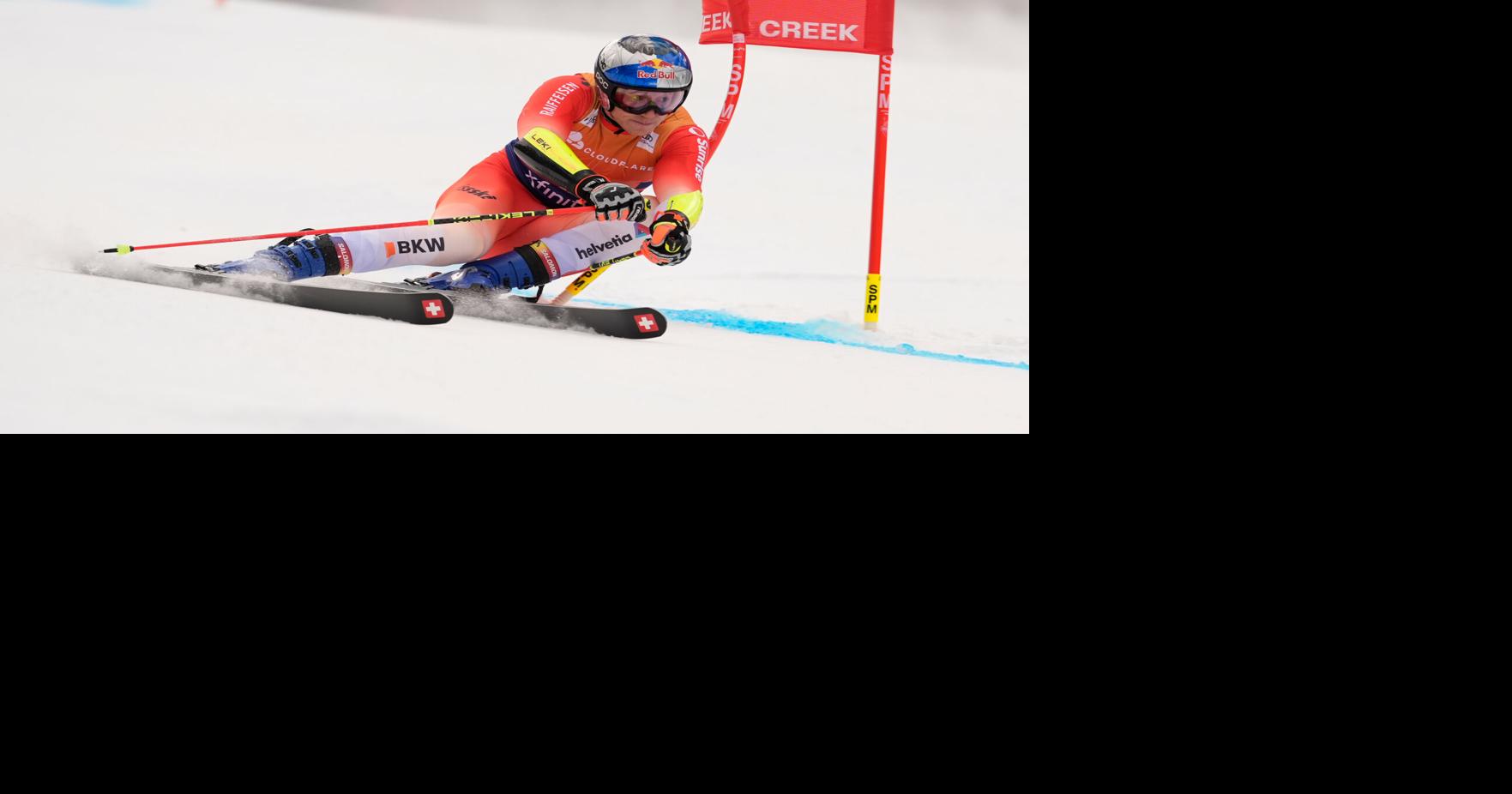 Swiss racer Marco Odermatt takes lead after 1st GS run, goes for 2nd win at Beaver Creek in 4 days