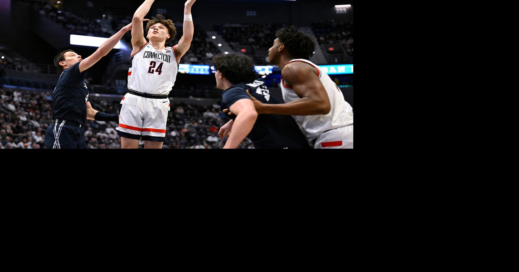 It's business as usual as UConn freshman Braylon Mullins prepares to return home to Indiana