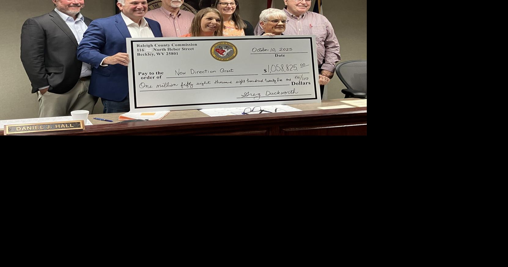 Over $1 million of opioid funds granted to Raleigh County entities ...