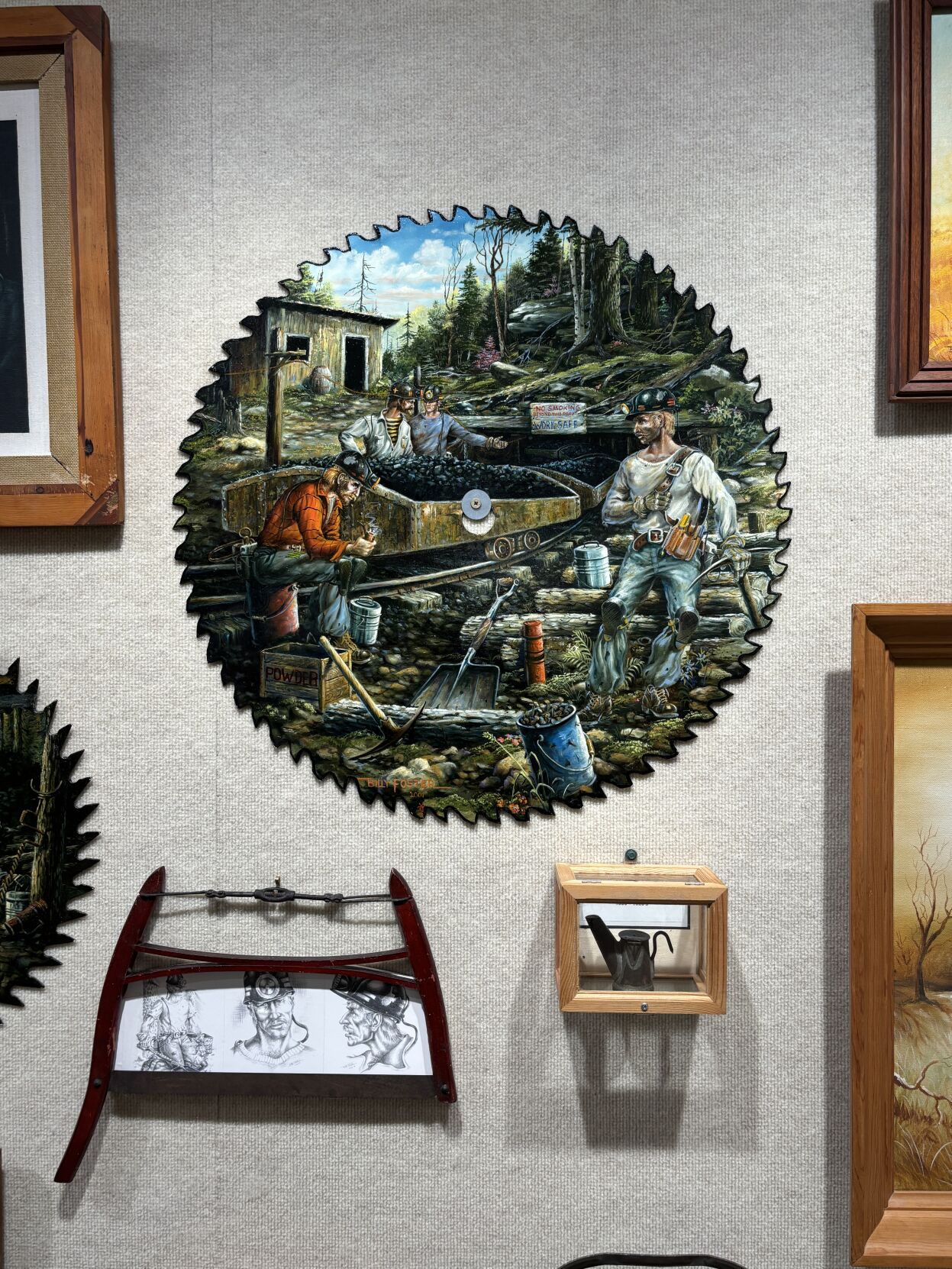 Outlaw Artist Billy Foster's work deemed 'something beautiful and