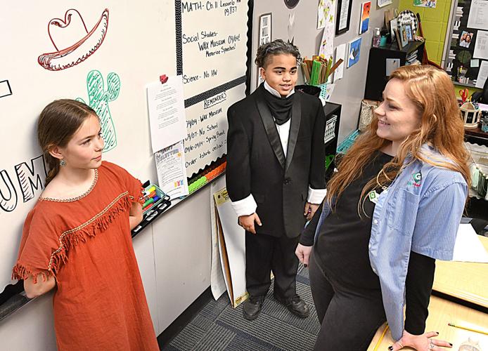 Eastridge students create 'wax museum' of current and historical leaders