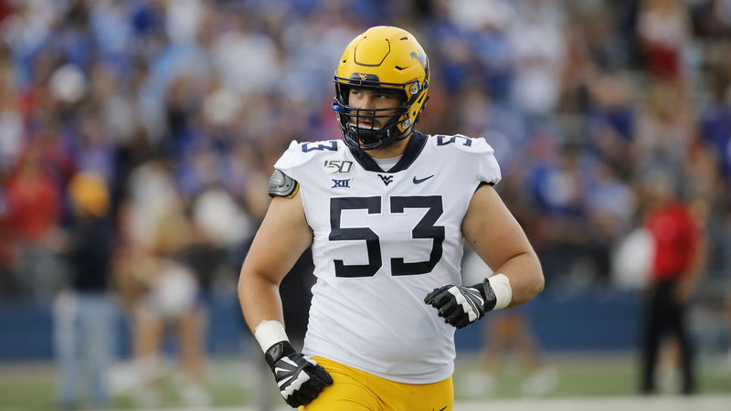 Colton McKivitz From West Virginia Picked By The 49ers In 5th Round of 2020  NFL Draft 