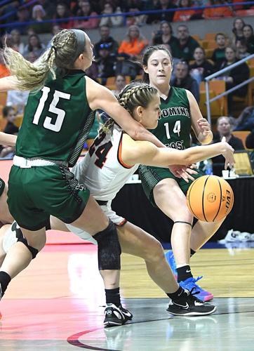Girls State Basketball Tournament- Wyoming East vs Summers Co.