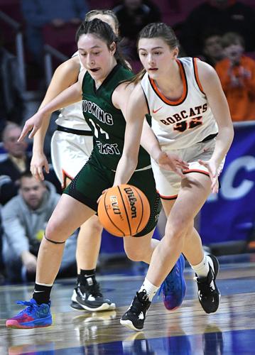 Girls State Basketball Tournament- Wyoming East vs Summers Co.