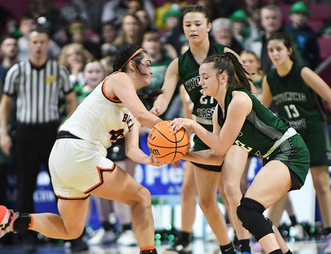 Girls State Basketball Tournament- Wyoming East vs Summers Co.