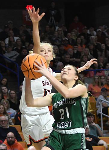 Girls State Basketball Tournament- Wyoming East vs Summers Co.
