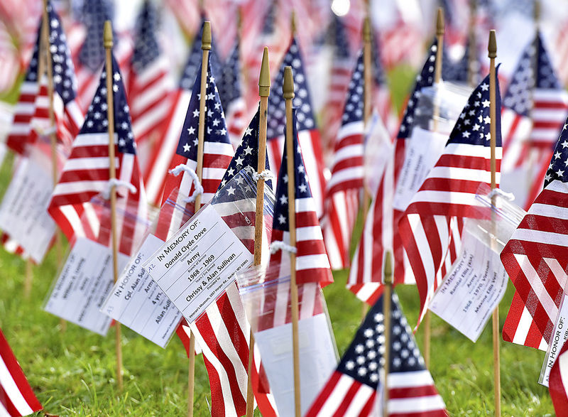 Beckley Veterans Museum honors veterans with 4th annual Healing Fields ...