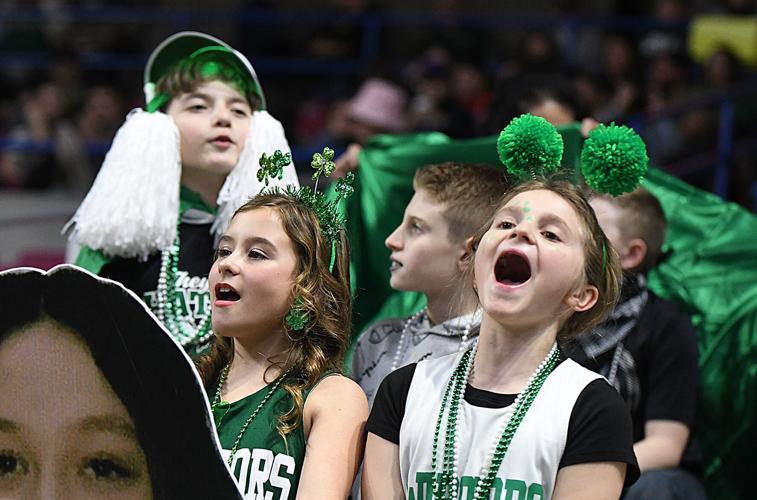 Girls State Basketball Tournament- Wyoming East vs Summers Co.