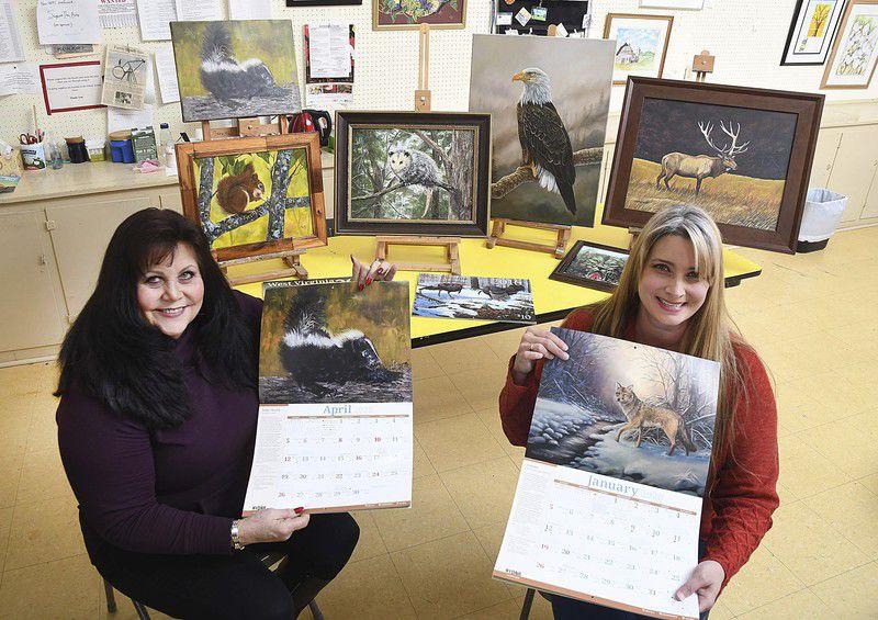 Artists capture essence of wildlife for DNR calendar State & Region