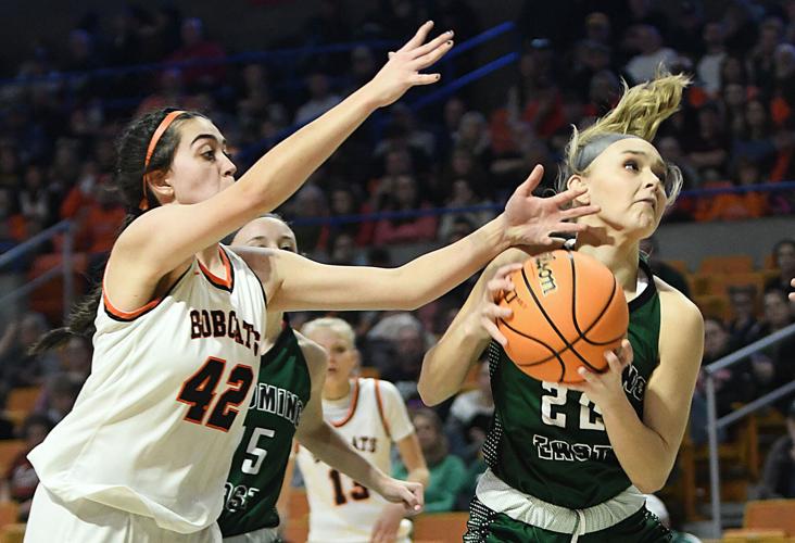 Girls State Basketball Tournament- Wyoming East vs Summers Co.