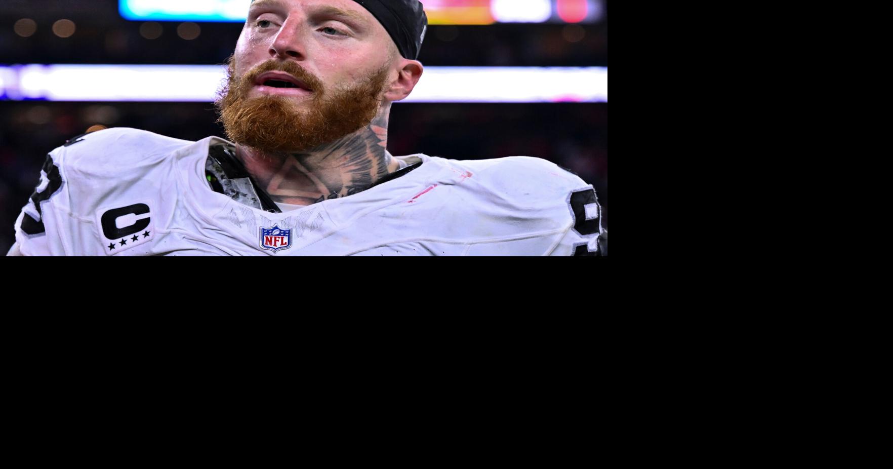 Raiders pass rusher Maxx Crosby laughs off trade talk, focuses on recovery