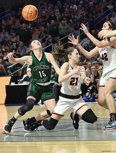 Girls State Basketball Tournament- Wyoming East vs Summers Co.