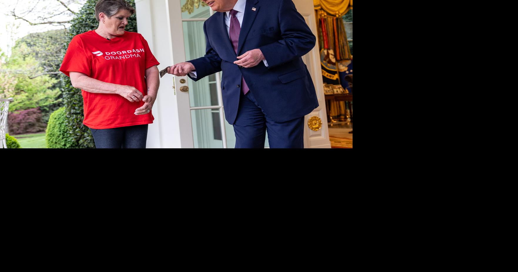 Trump tips DoorDash driver $100 for delivering McDonald's to Oval Office