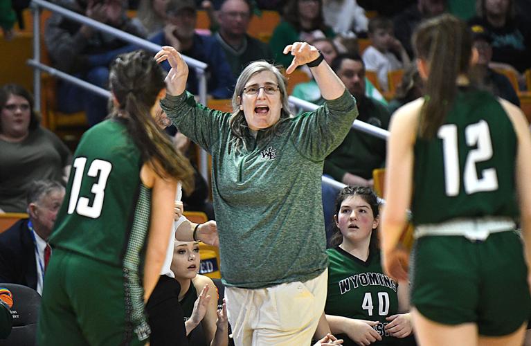 Girls State Basketball Tournament- Wyoming East vs Summers Co.
