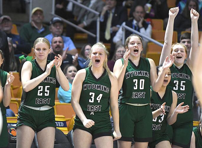 Girls State Basketball Tournament- Wyoming East vs Summers Co.