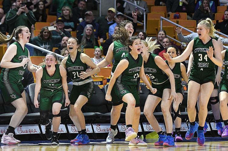 Girls State Basketball Tournament- Wyoming East vs Summers Co.