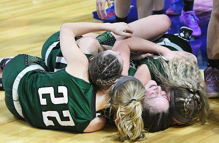 Girls State Basketball Tournament- Wyoming East vs Summers Co.