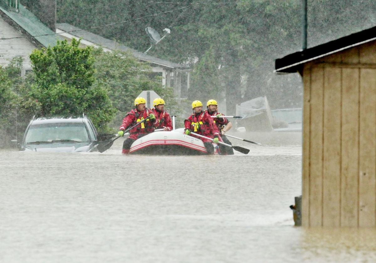 GALLERY Flooding in Rainelle, Richwood, White Sulphur Springs and