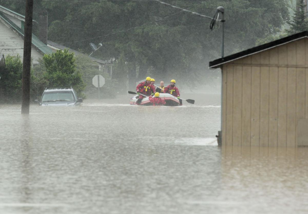 GALLERY Flooding in Rainelle, Richwood, White Sulphur Springs and