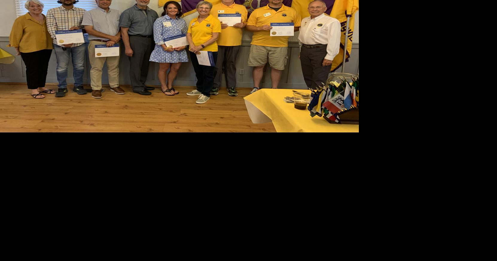 Zionsville Lions Club new members Local News