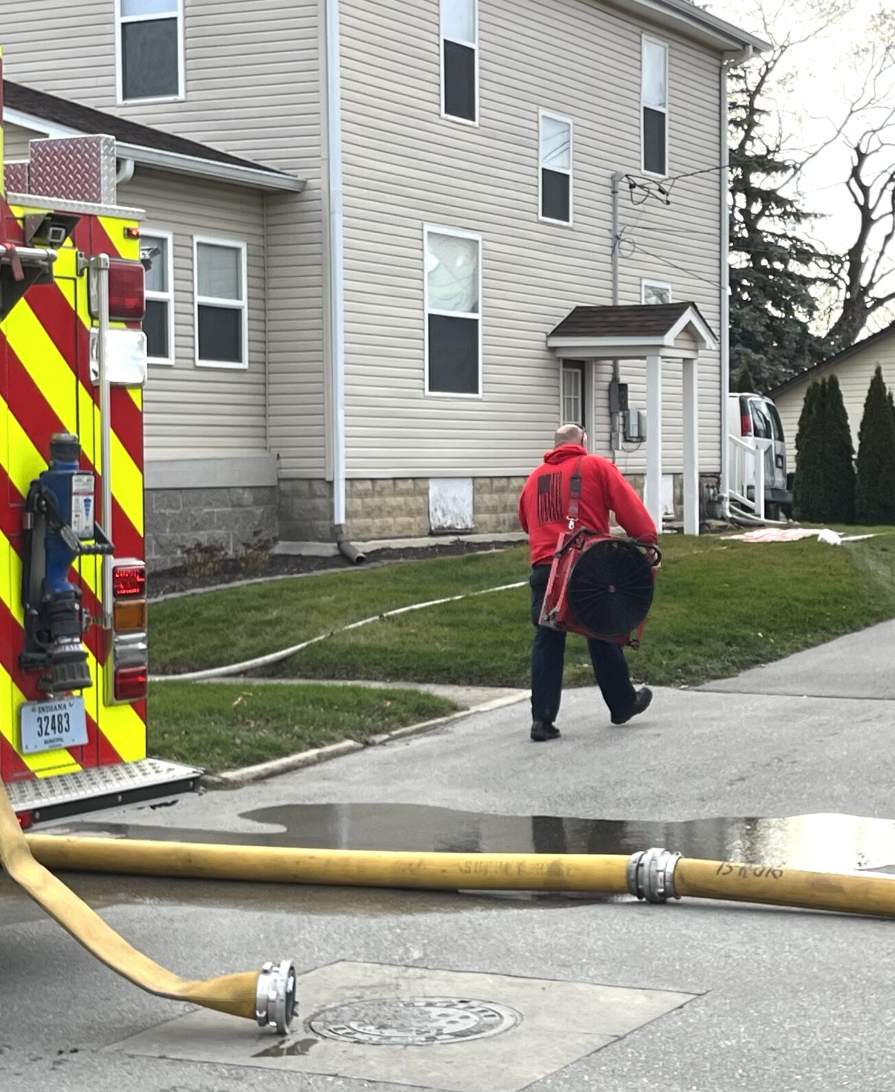 Lebanon Firefighters Douse Basement Blaze | Local News | Reporter.net