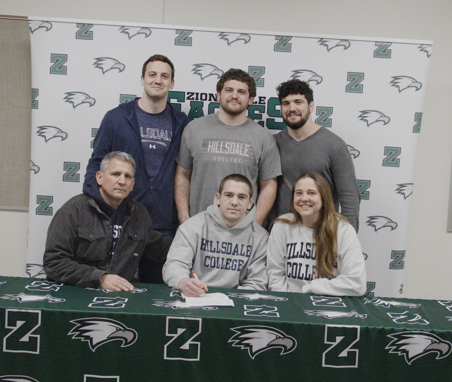 Luke Penola commits to NCAA Division II program at Hillsdale College for academics and football
