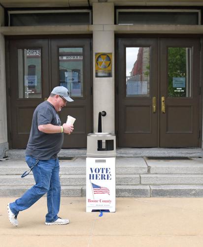 Voter entrance