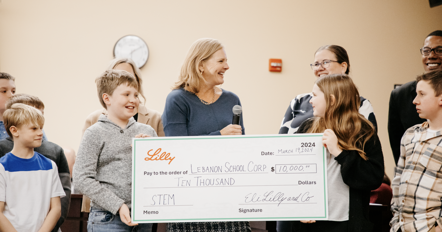 Lilly awards $10k STEM grant to Lebanon Community Schools - Vimarsana News