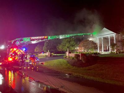 Zionsville home damaged by fire
