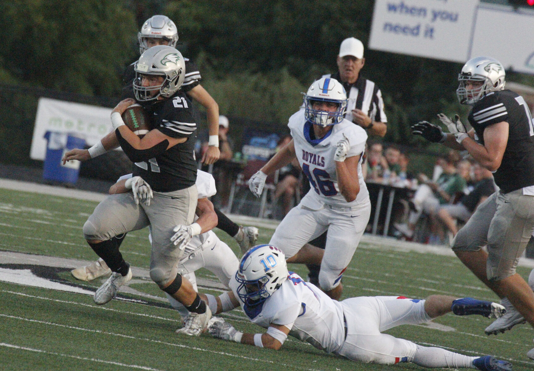 Zionsville Eagles put up a strong fight but fall to No. 6 ranked Hamilton Southeastern