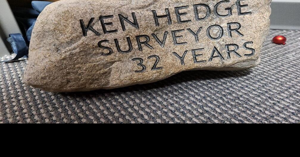 Boone County Surveyor Hedge honored by commissioners Local