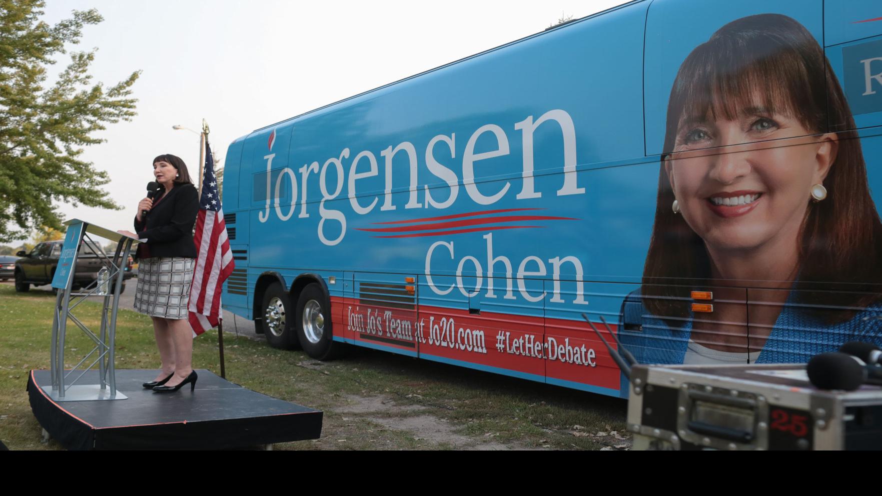 Libertarian Nominee Jorgensen Calls For Less Government In Idaho Falls Speech Idaho Rexburgstandardjournal Com