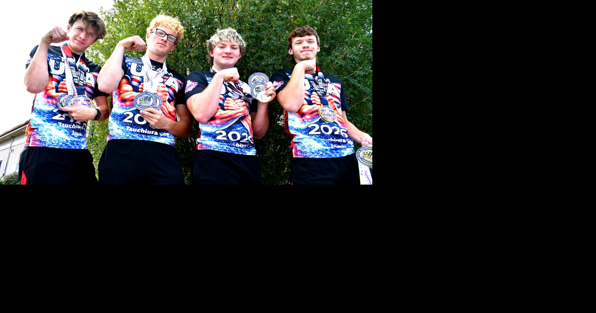 MHS athletes win International Federation of Arm-Wrestling championships in Japan