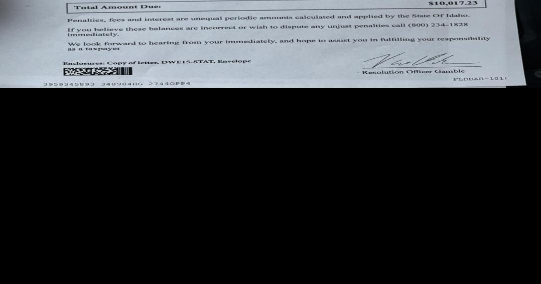 Fake 'Distraint Warrant' sent to Madison County homeowners News