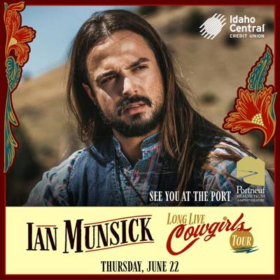 Ian Munsick performing at Portneuf Health Trust Amphitheatre to benefit ...