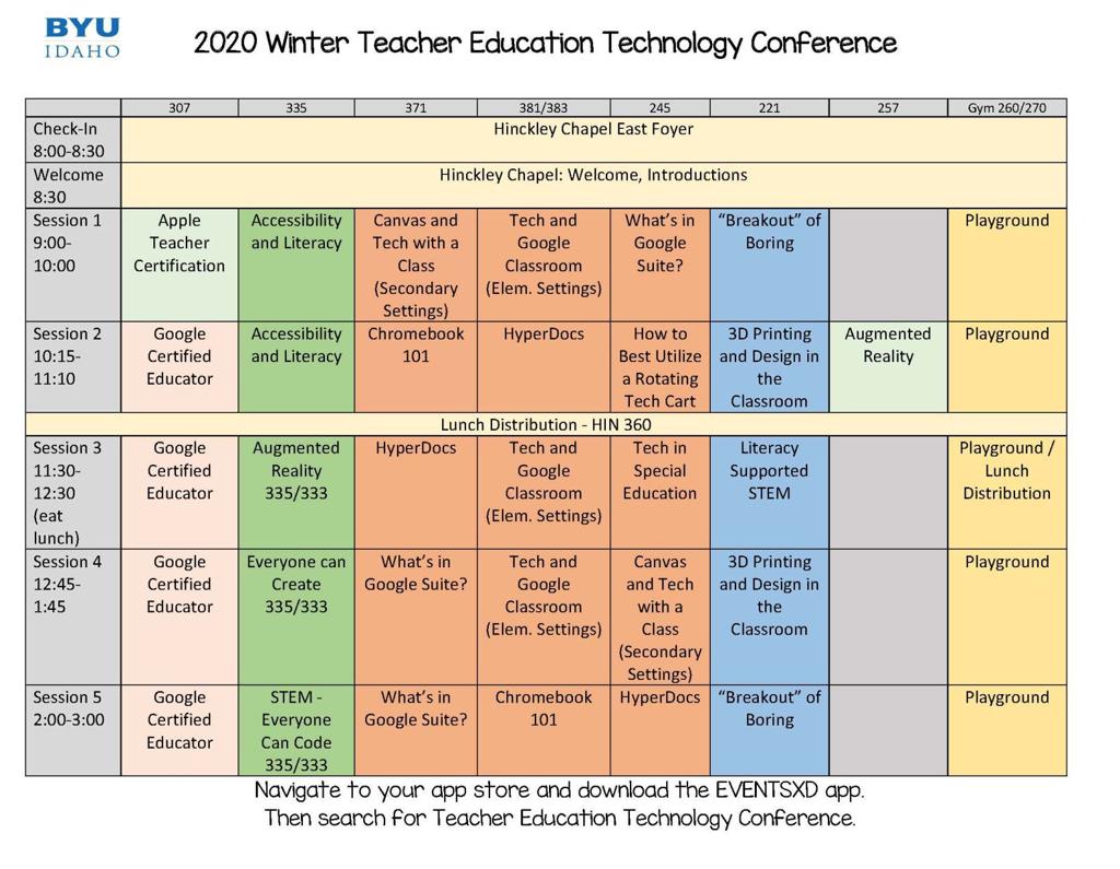 Tech Conference At Byu Idaho To Instruct Aspiring Educators