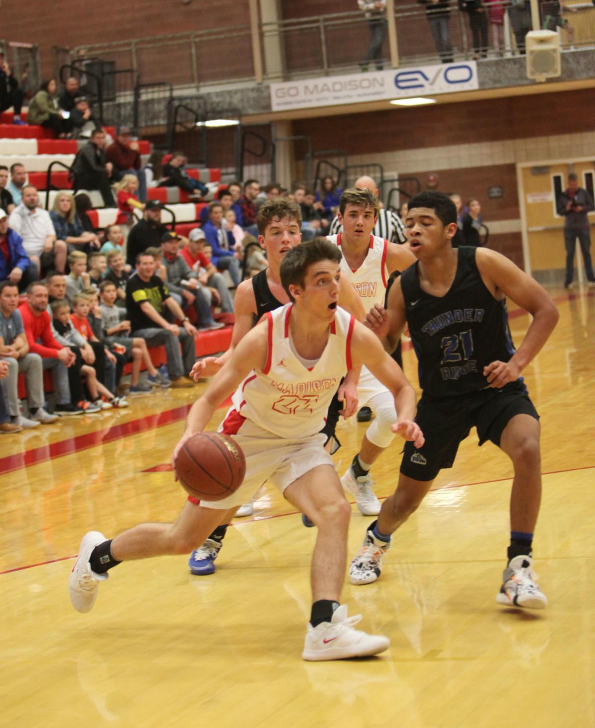 Athlete Of The Week Taden King Madison Boys Basketball Sports